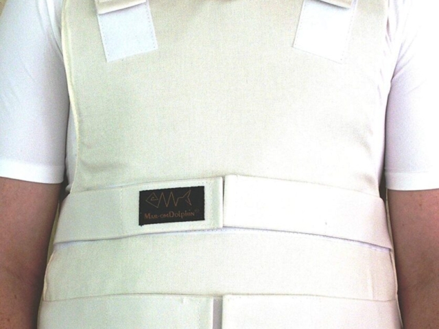 Basic Concealable Bulletproof Vest Level III A White