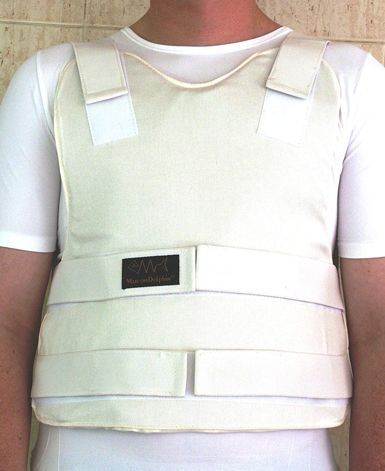 Basic Concealable Bulletproof Vest Level III A White