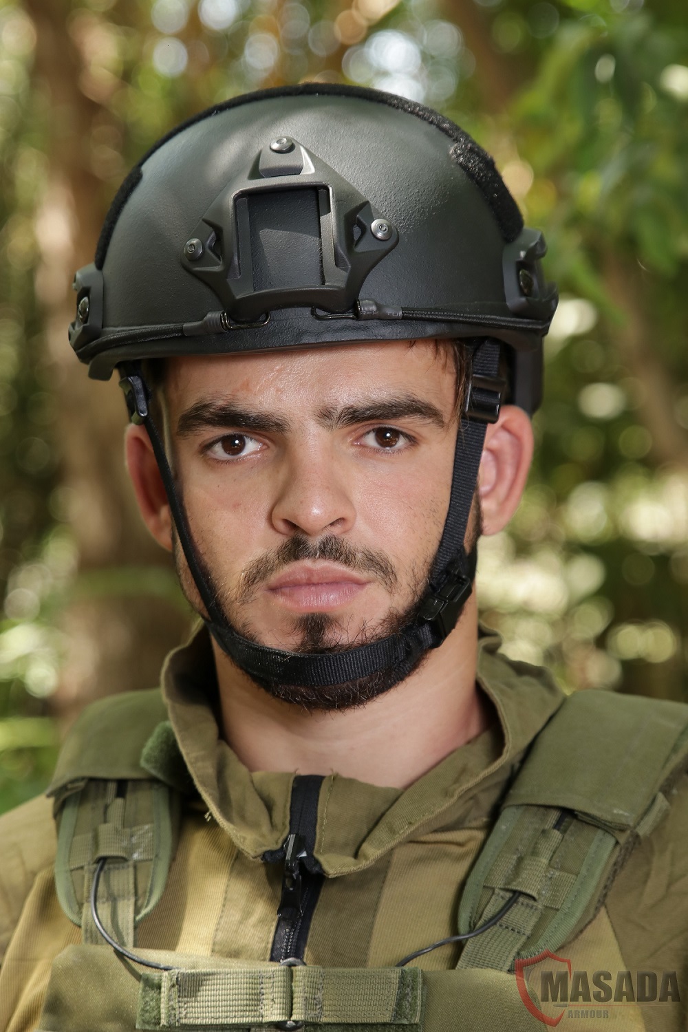 Fast combat helmet_Masada Armour_Front
