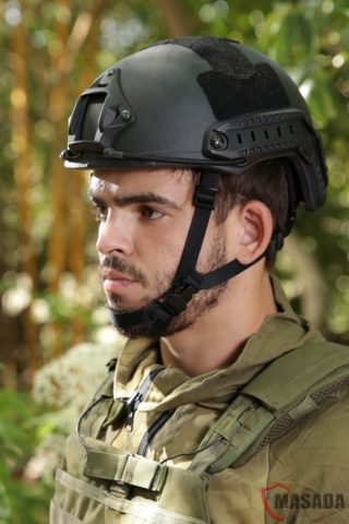 Fast combat helmet_Masada Armour_Side