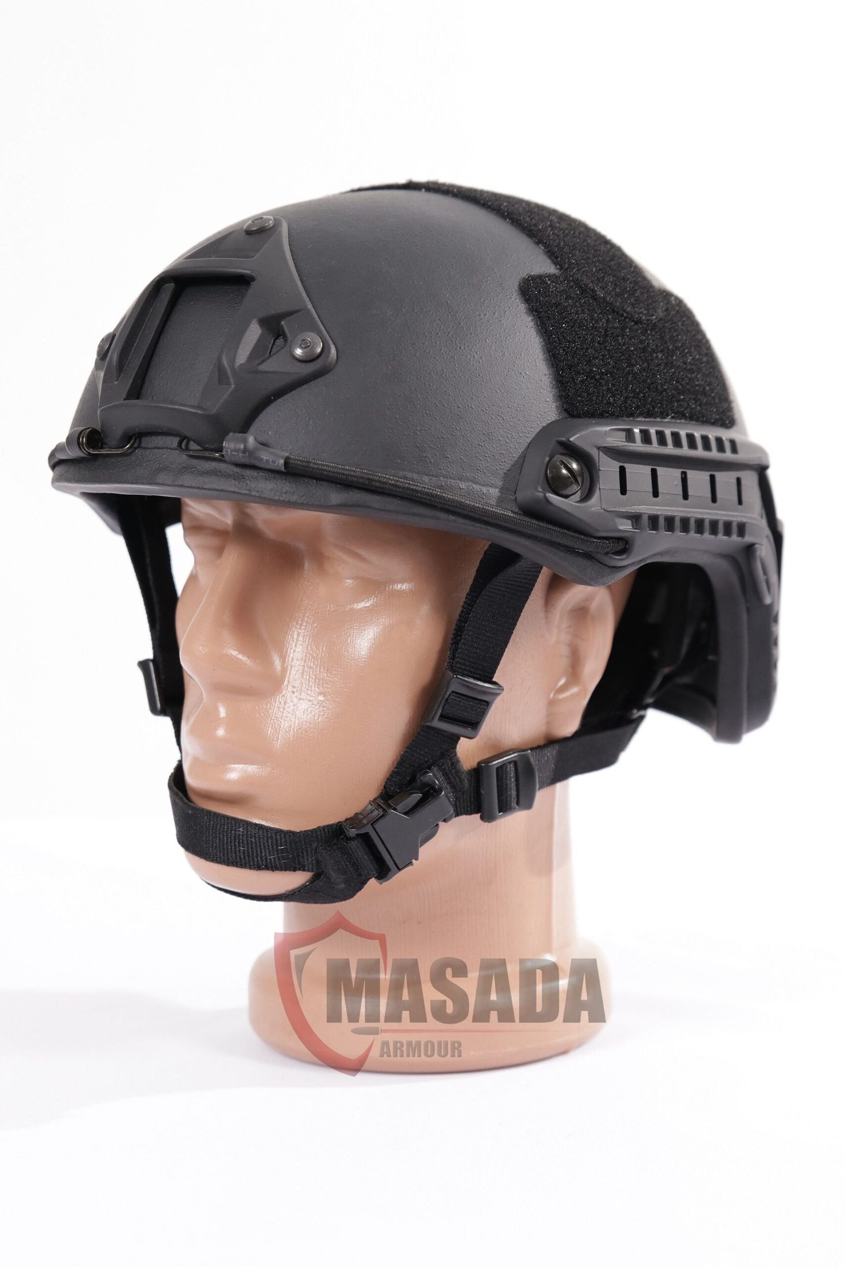 Fast combat helmet Masada Armour Black Side